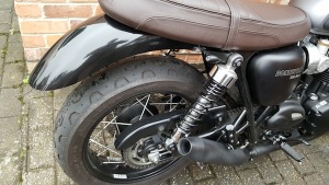 T120 Smooth Rear Fender from Triumph Custom Parts